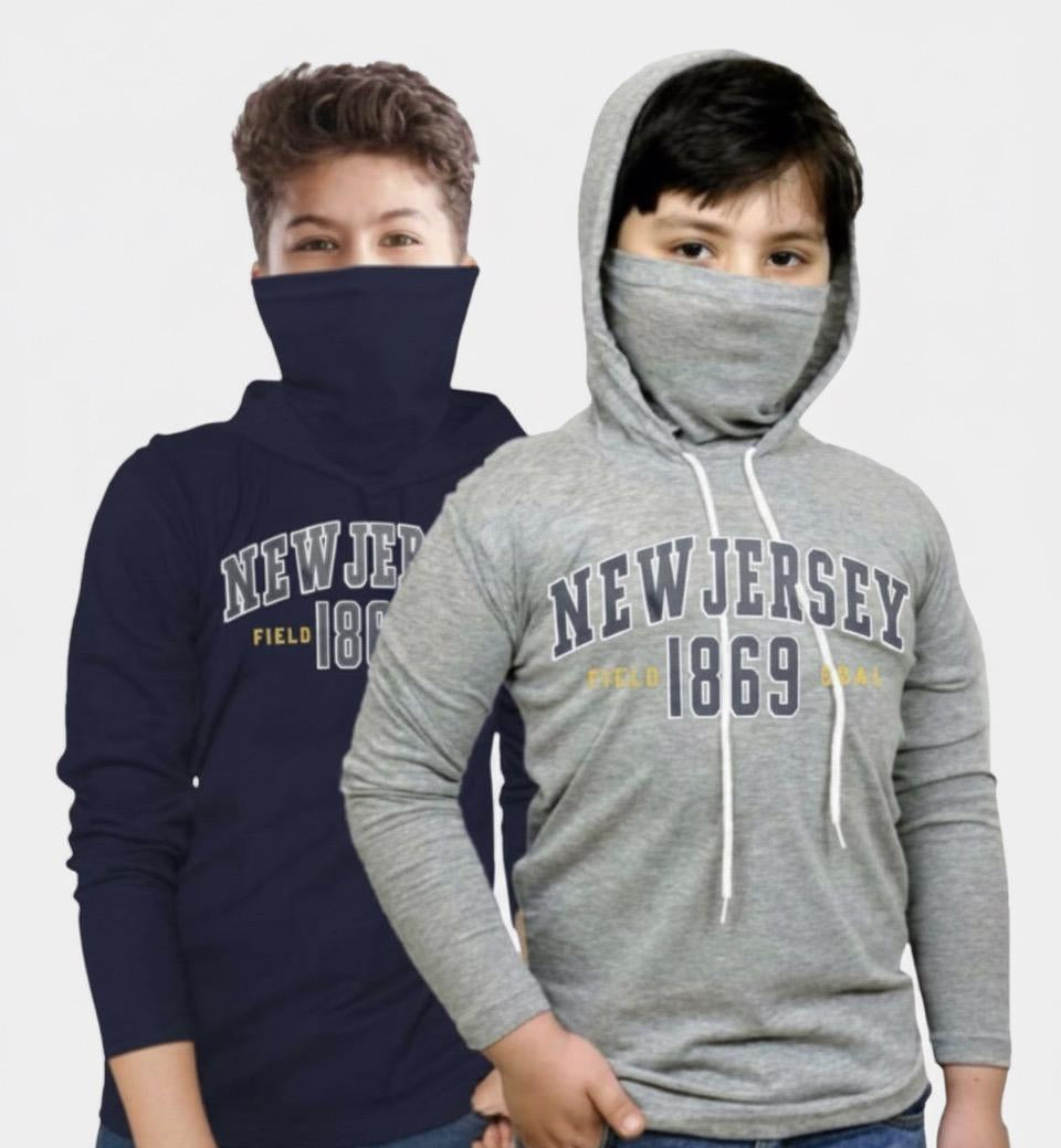 Kids Mask Hoodie Combo — Style 3149