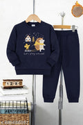 Kids Fleece Clothing Set — Navy Blue