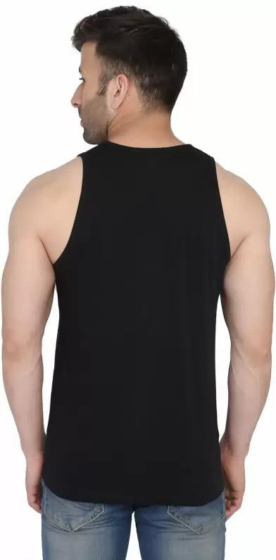Stylish Men Vest — Black — image 2