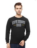 Mark Haydon Printed Men Sweatshirt — Black