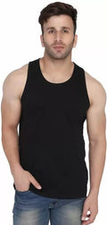 Stylish Men Vest — Black