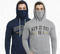 Men's Printed Mask Hoodie — Style 5157