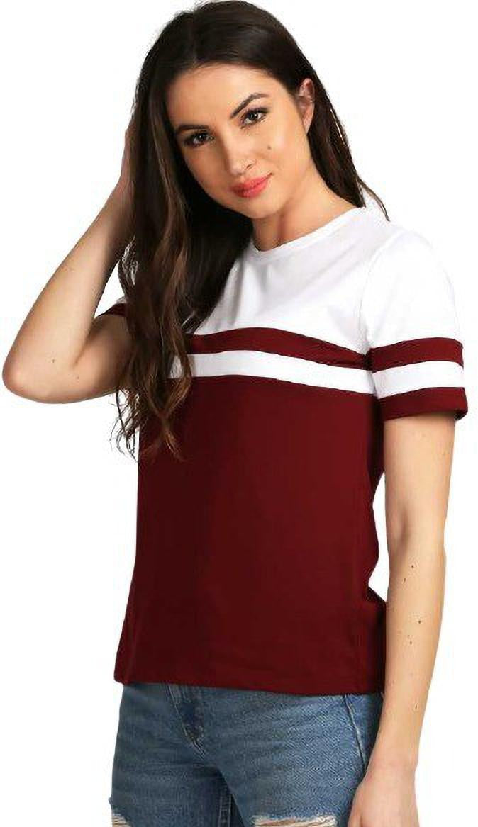Mark Haydon Women's Colour Block Casual Top — White — image 3