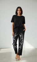 Women's Printed Trousers — Style 4703
