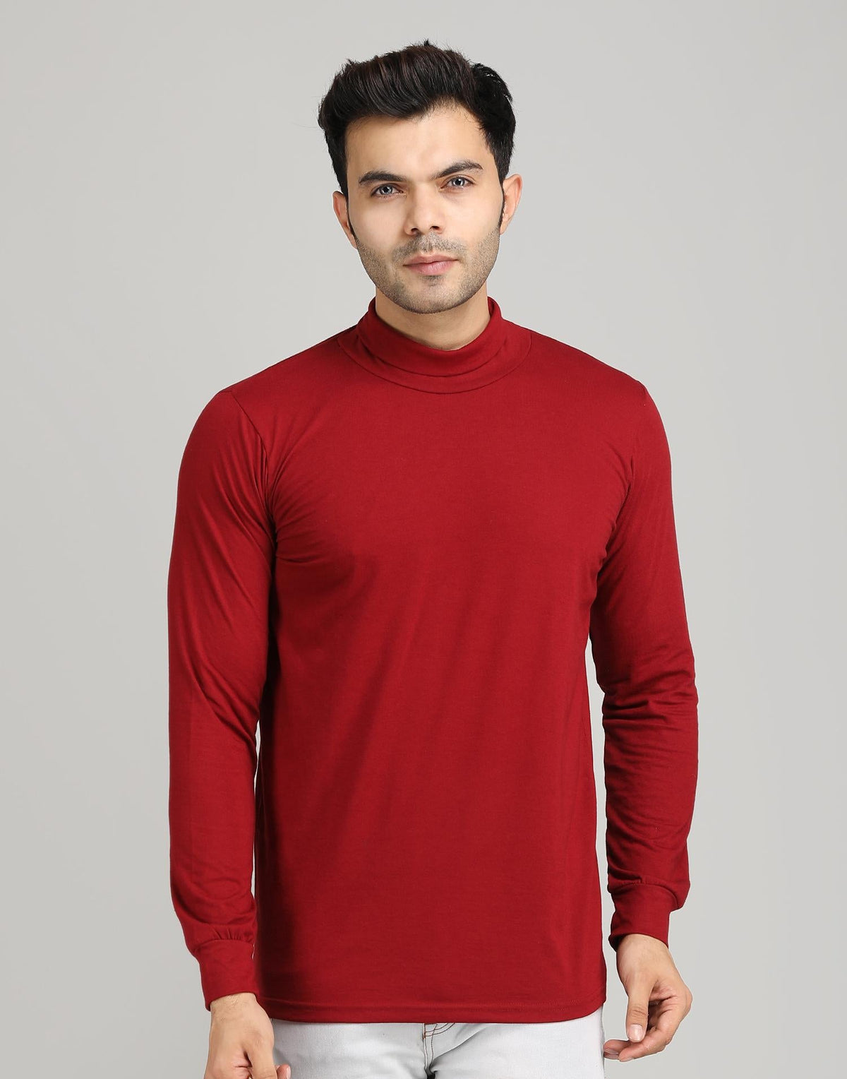 New Trendy Retro Men Cotton Blend T-Shirt
