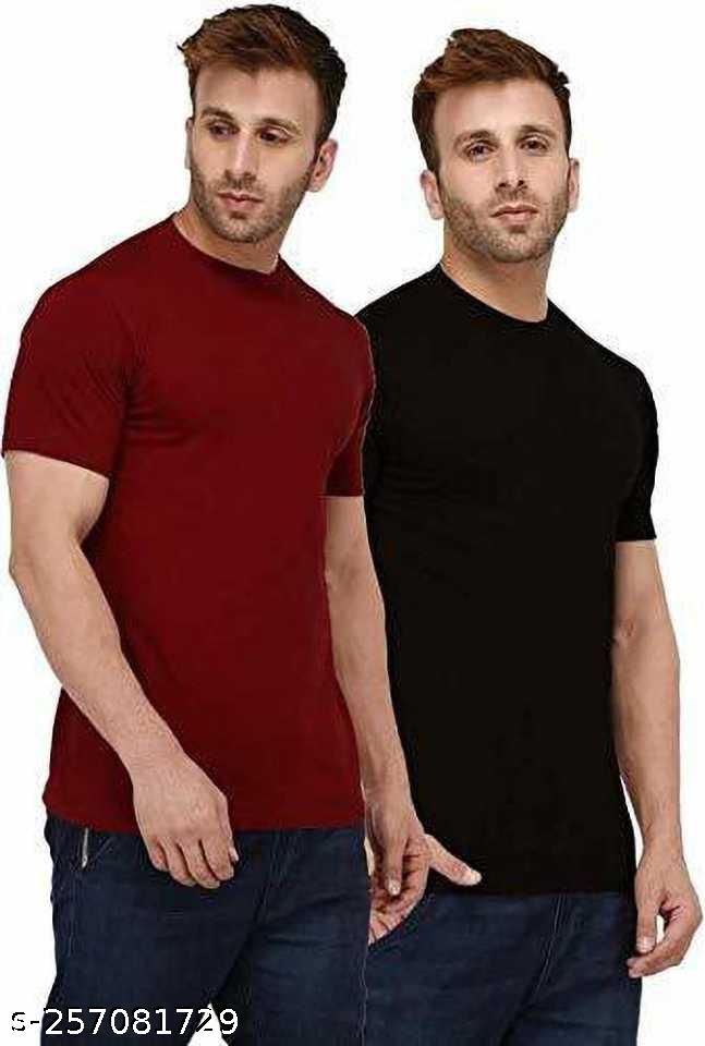 Classic Cotton Blend Men's T-Shirt — Combo 25 — image 3
