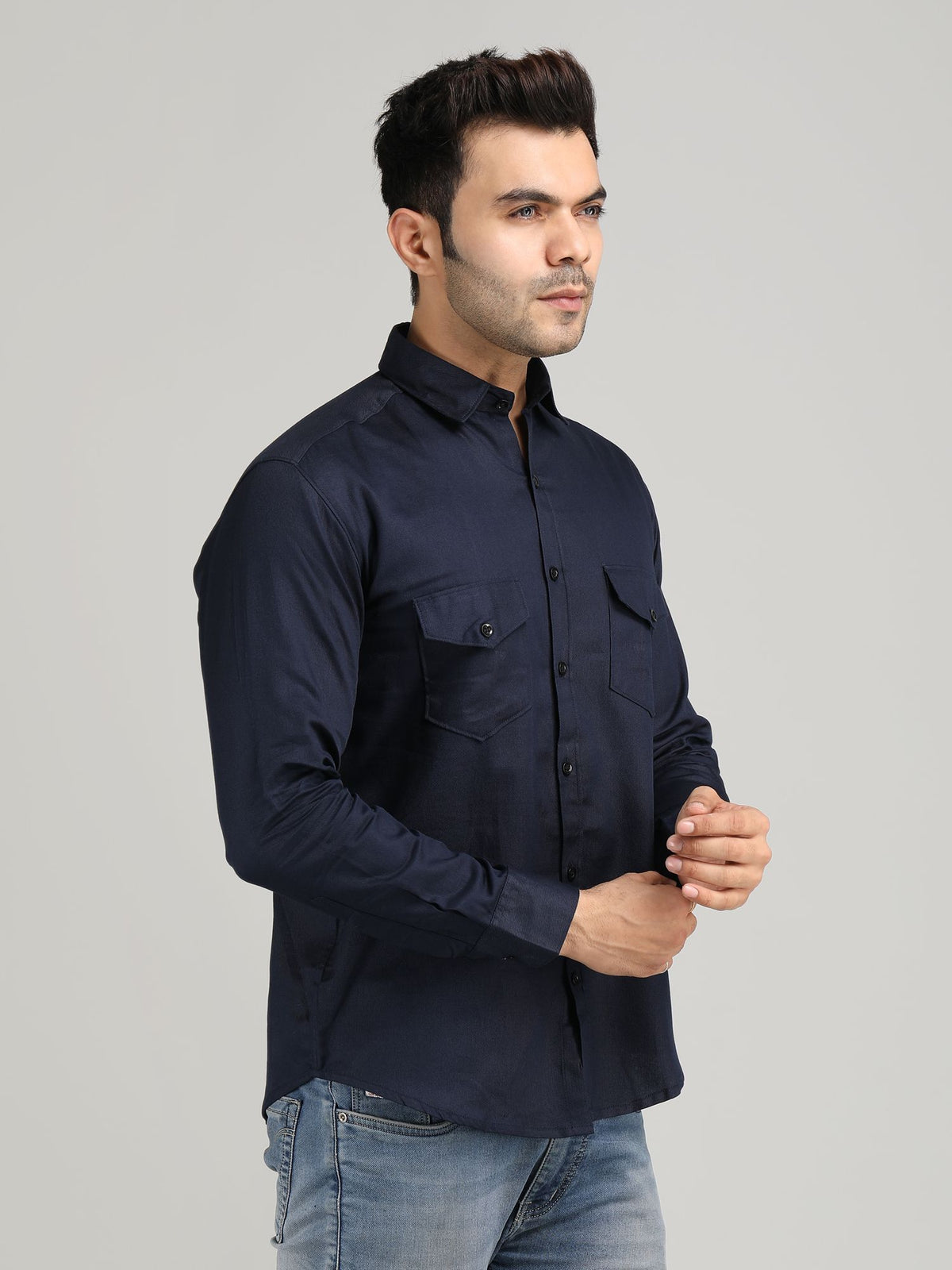 Mark Haydon Men Self Design Casual Shirt — image 3