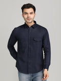 Mark Haydon Men Self Design Casual Shirt