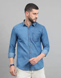 Mark Haydon Men's Light Blue Denim Shirt