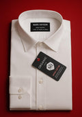 Premium Men's Formal White Shirt