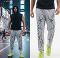 Men's Graphic Print Streetwear Joggers