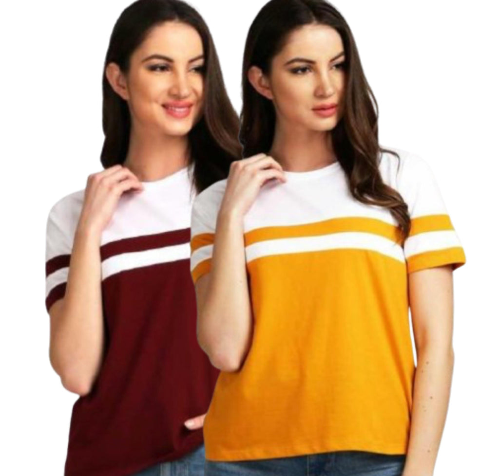 Women's Striped Tops — Pack of 2