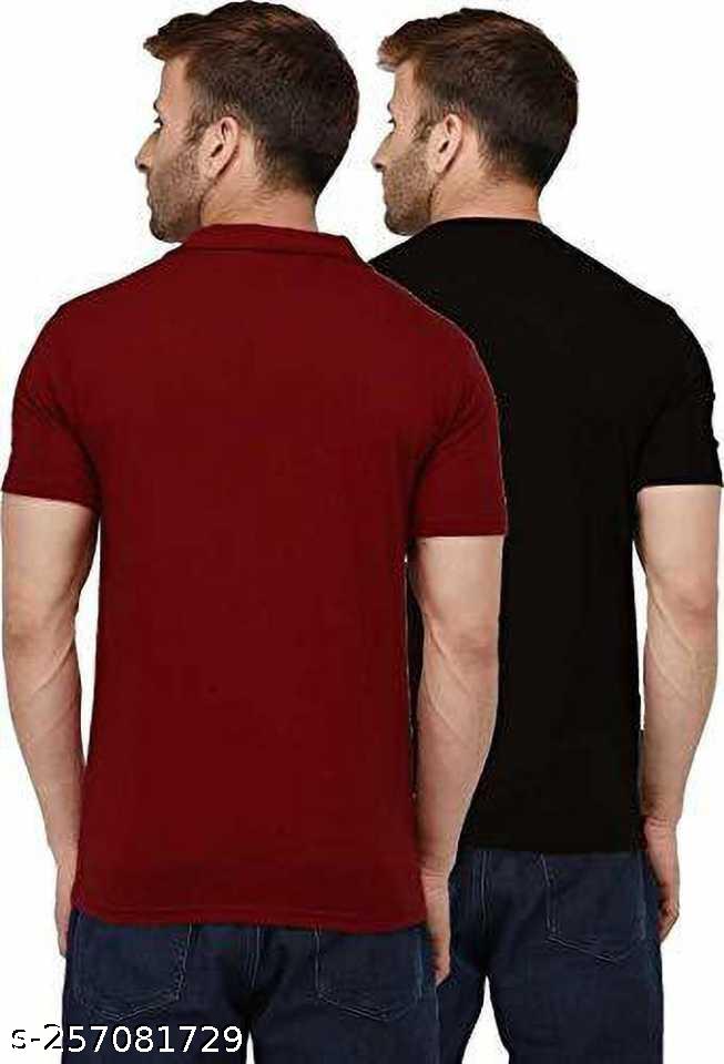 Classic Cotton Blend Men's T-Shirt — Combo 25 — image 2
