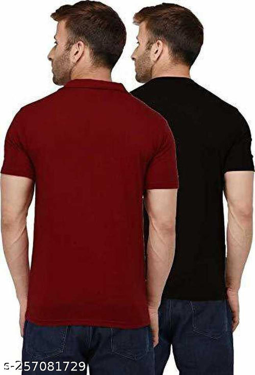 Classic Cotton Blend Men's T-Shirt — Combo 25 — image 2