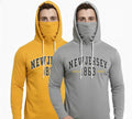 Men's Printed Mask Hoodie — Style 0287