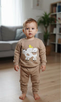 Premium Kids Clothing Set — Brown
